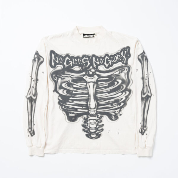 Airbrushed Bones Longsleeve