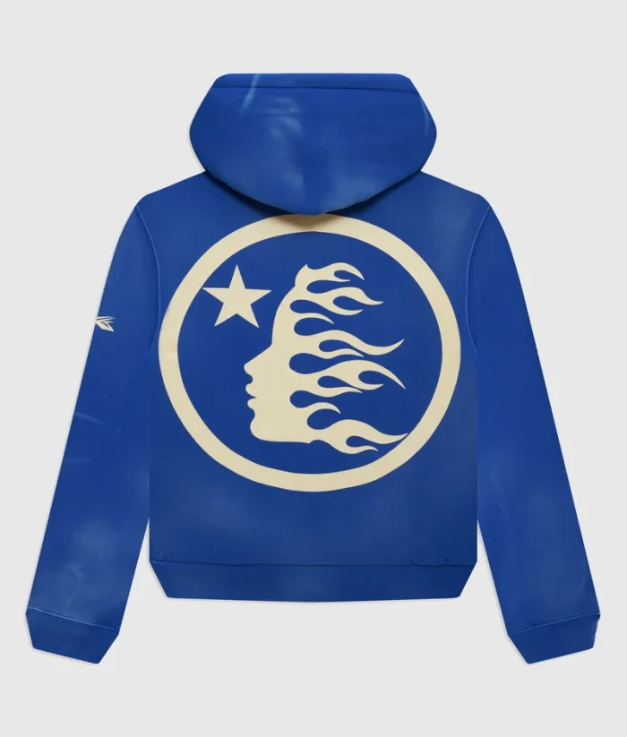 Hellstar No Guts No Glory! Hoodie Blue