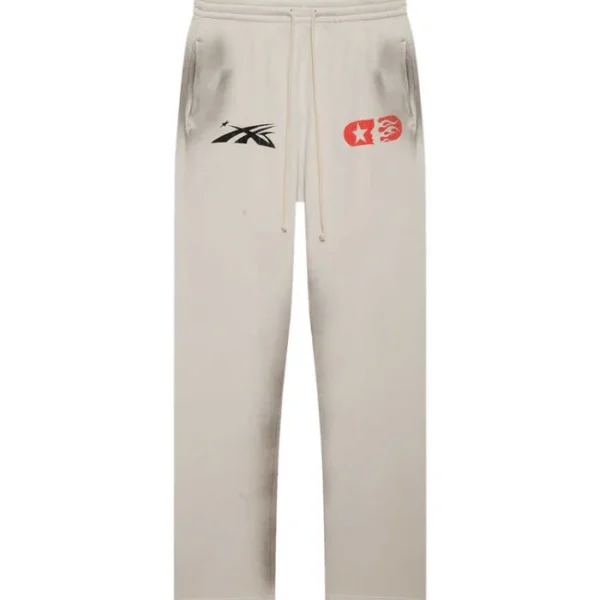 Hellstar Sports Beat Us Sweatpants White