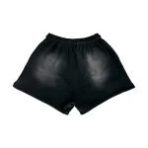 Hellstar Sports Flame Shorts Black