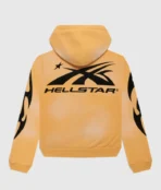 Hellstar Sports Zip-Up Hoodie Yellow